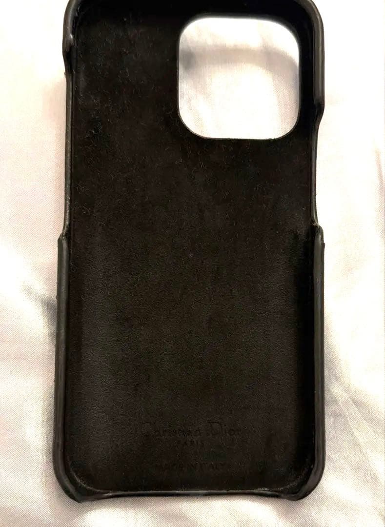 Christian Dior ブラック iPhone13 Pro 用ケース