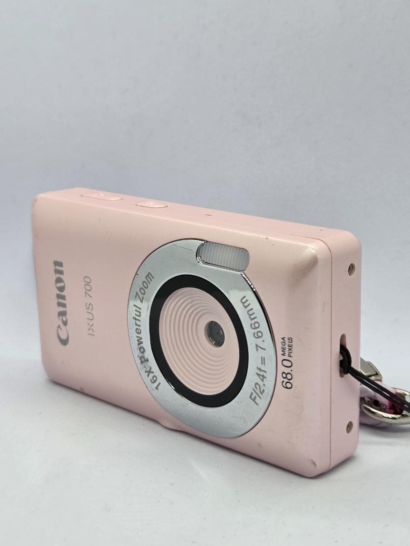 【希少品】【スマホ転送OK】キャノン Canon IXUS 700 ピンク