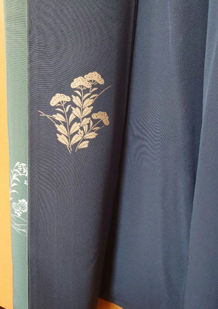 新春特価【美品】訪問着フルセット　地紙花文　金銀彩　正絹　袷　六通袋帯