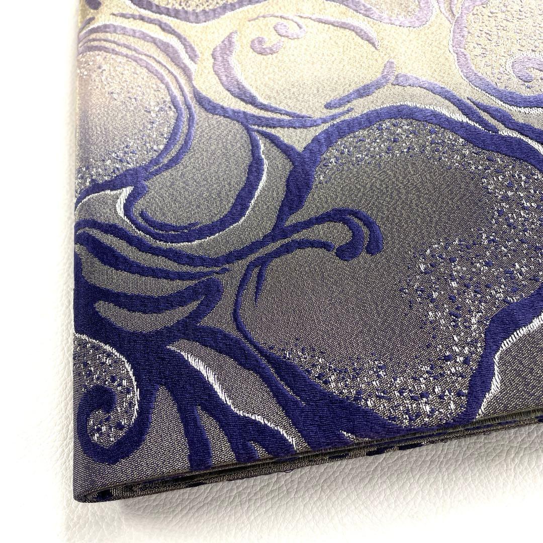 専用帯6083 ●高級 正絹 両面全通 リバーシブル 袋帯