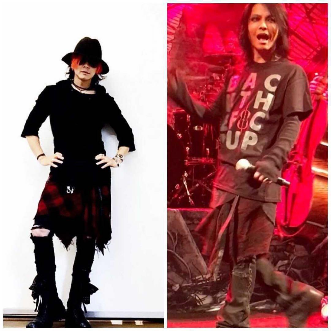 ケムリ初期hyde着用 KMRII チェックスカート yasu