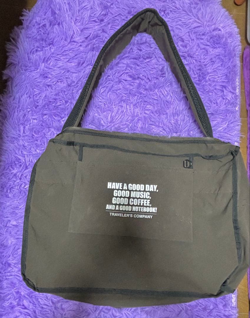 トラベラーズファクトリー TO&FRO×TRC　ビッグストラップショルダーバッグ