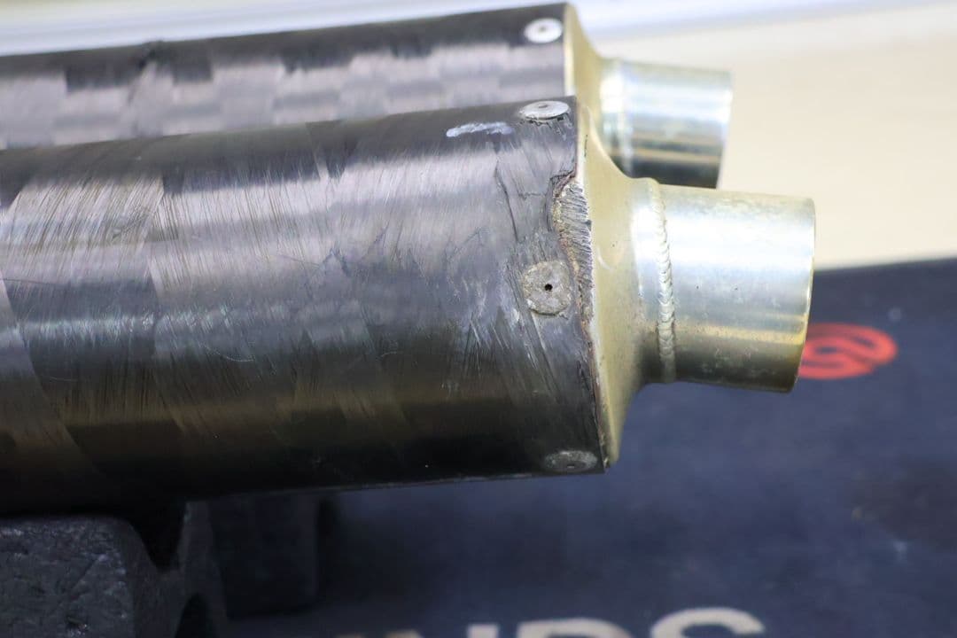 SP忠男　カーボンサイレンサー　2本セット　左右用