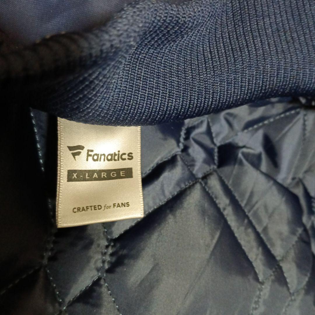 XL スタジャン ネイビー　ニューヨークヤンキース　ファナティクス