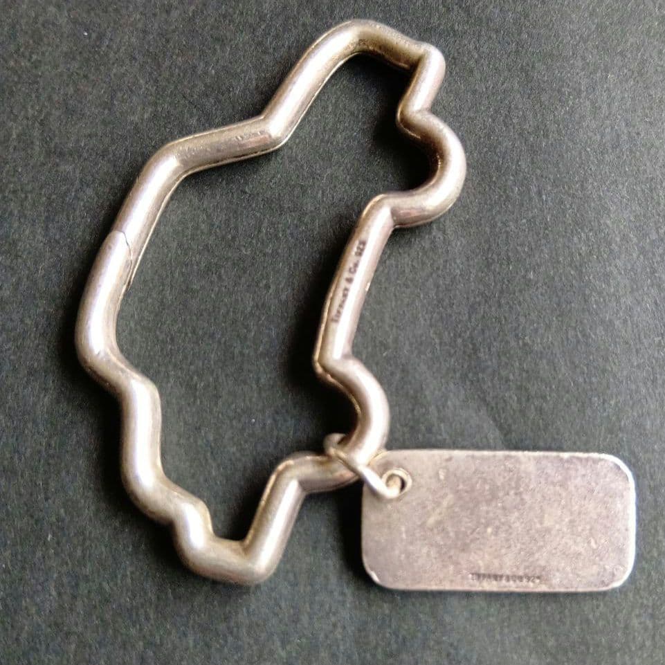 TIFFANY 車型 キーホルダー