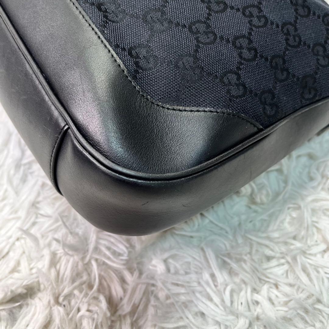 美品✨GUCCI ショルダーバッグ GG柄　シェリーライン バンブー 2way