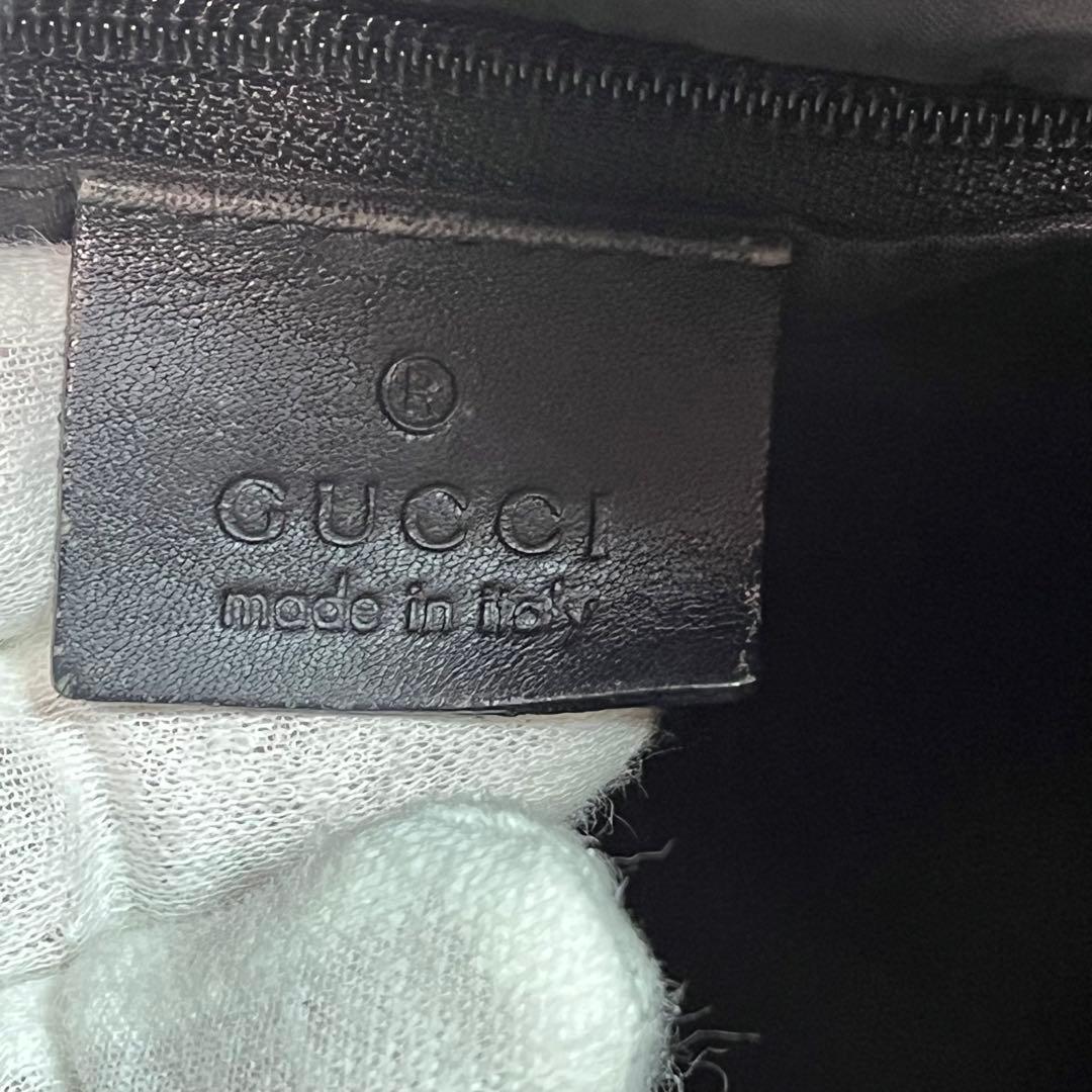 美品✨GUCCI ショルダーバッグ GG柄　シェリーライン バンブー 2way