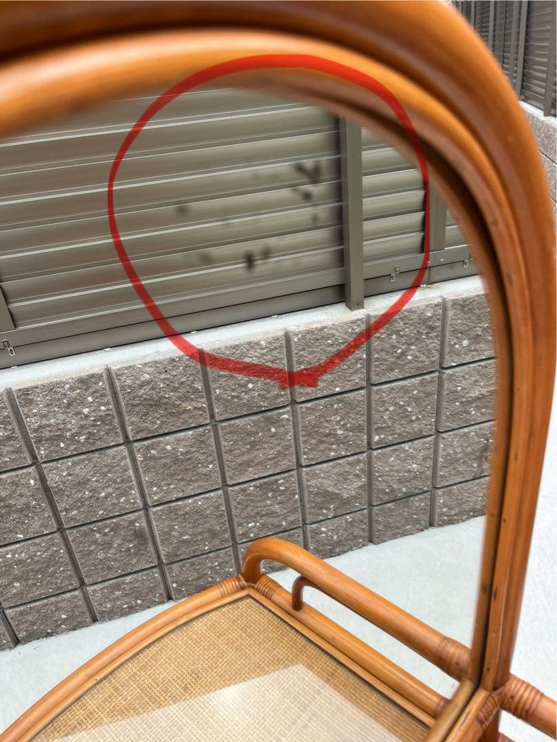 籐 ラタン ドレッサー チェスト ミラー 鏡 引き出し インテリア