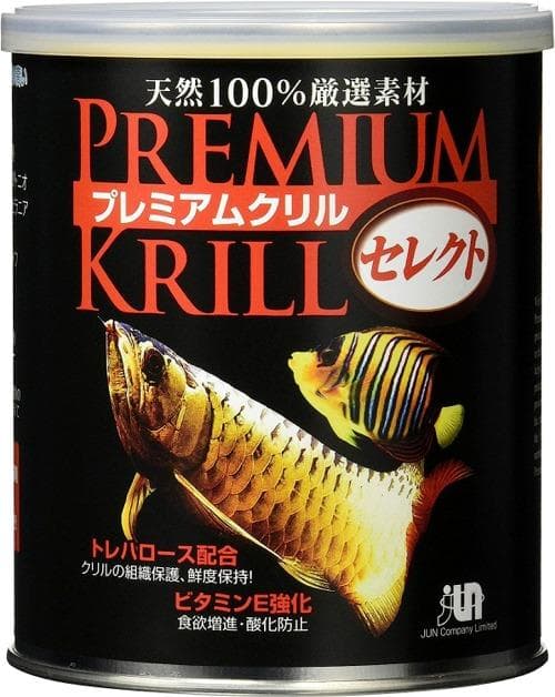 (有)ＪＵＮ　業務用　プレミアムクリル　300gアルミパック入×３袋　観賞魚　餌