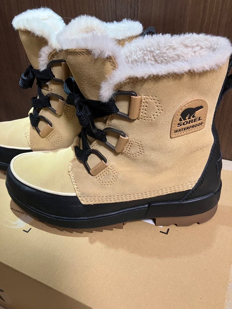 SOREL ソレル ティボリIV スノーブーツ 25cm ベージュ 防水