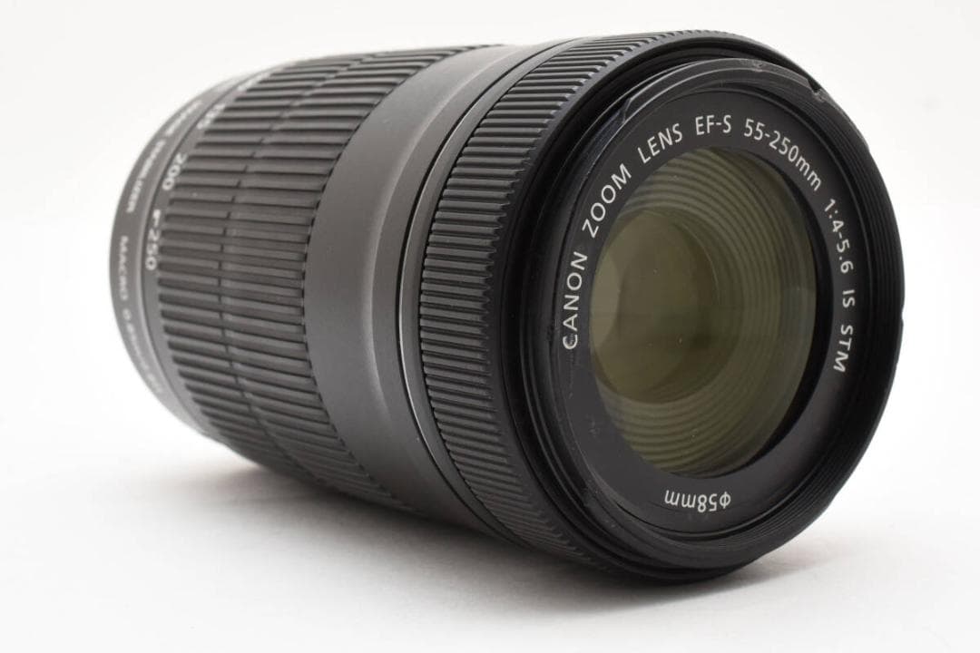 【美品・動確済】キャノン EF-S 55-250mm F4-5.6 IS STM