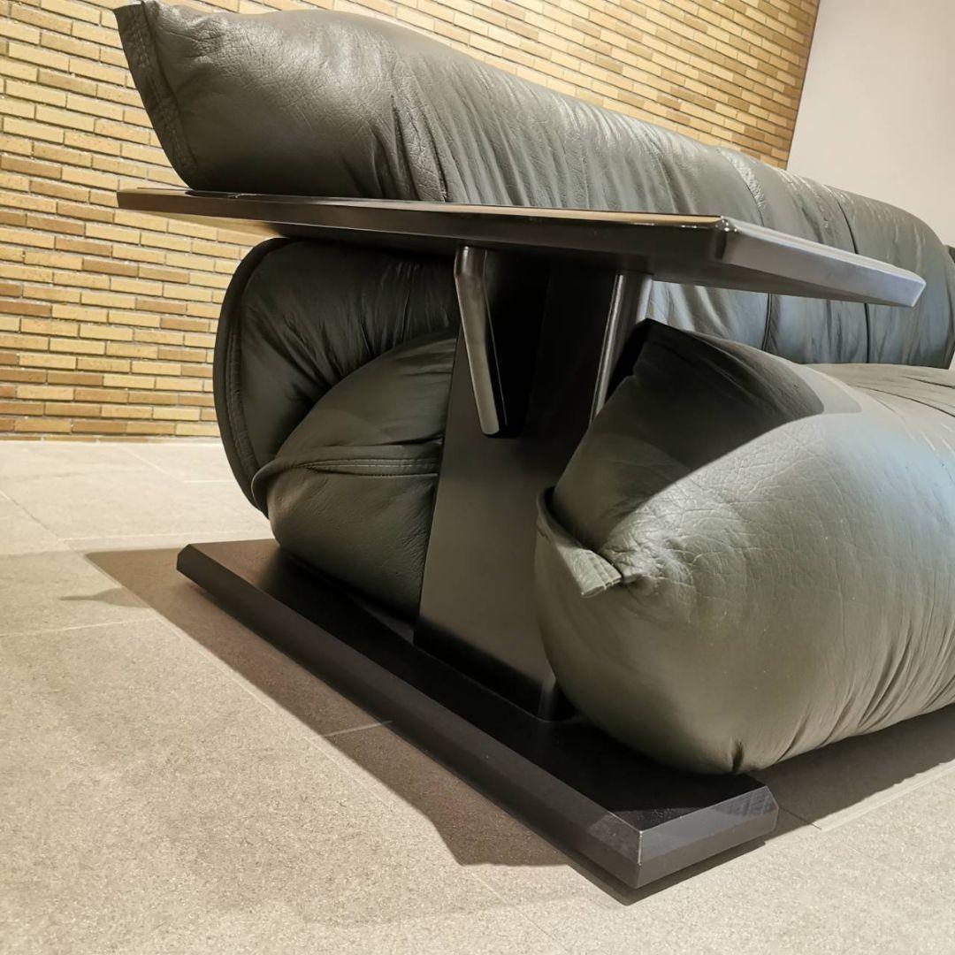 ◇MORISHIGE　森繫｜G-アーク｜本革張り｜2Pソファ