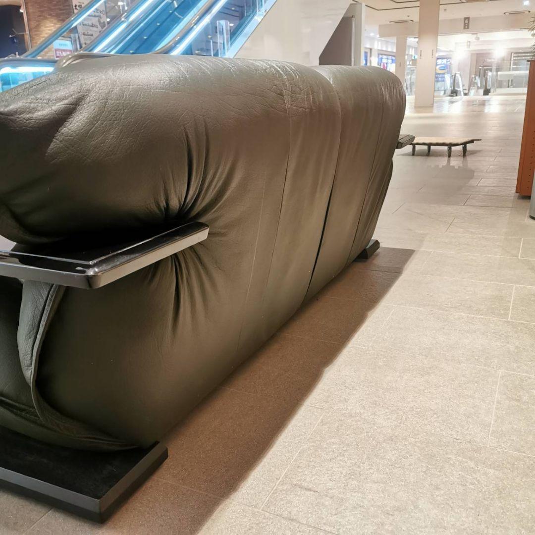 ◇MORISHIGE　森繫｜G-アーク｜本革張り｜2Pソファ