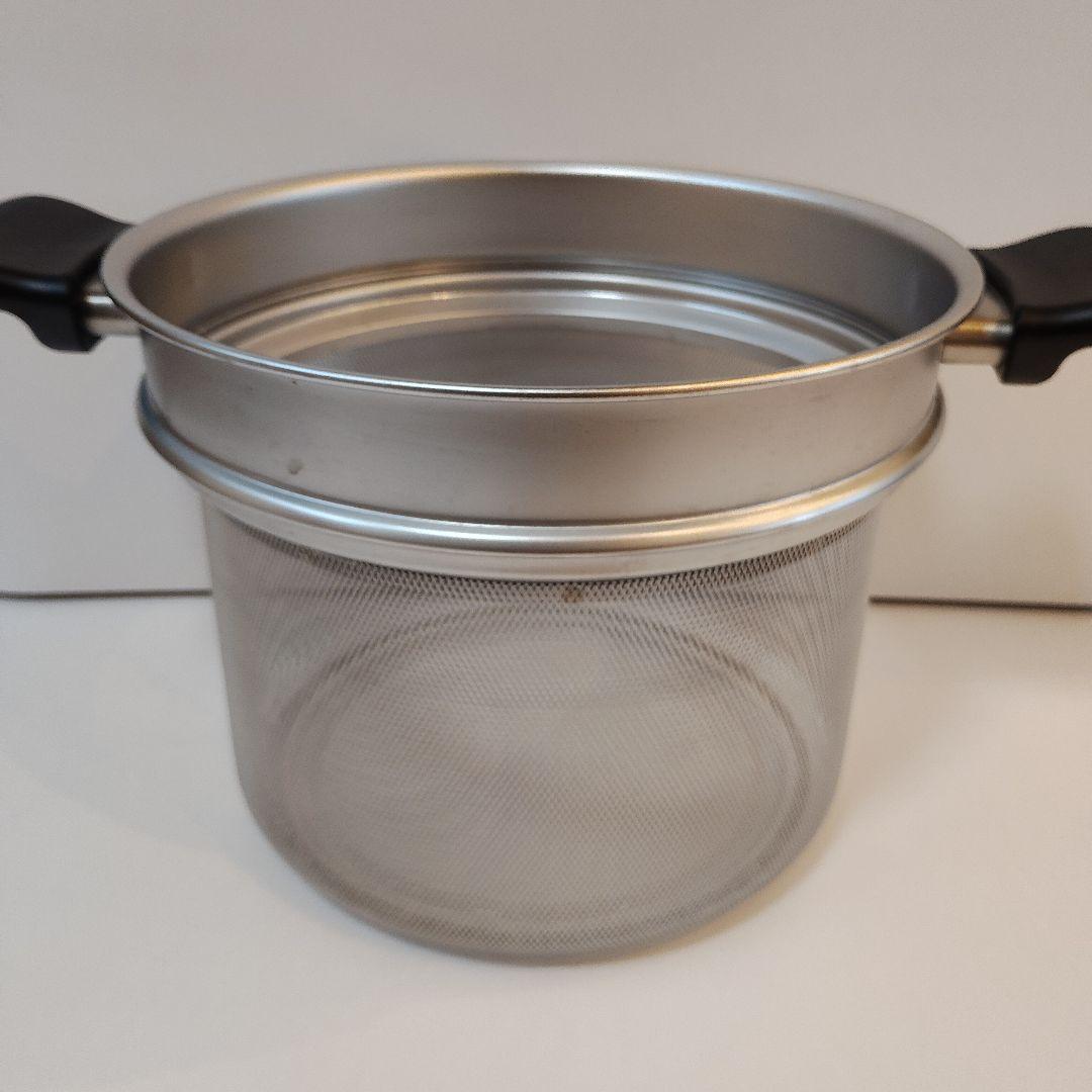 柳宗理 Sori Yanagi コランダー付きパスタパン ステンレス製