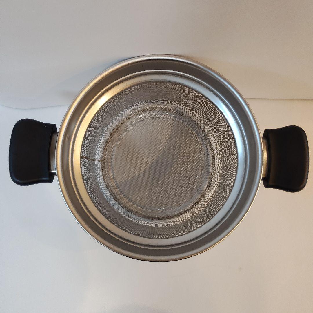 柳宗理 Sori Yanagi コランダー付きパスタパン ステンレス製