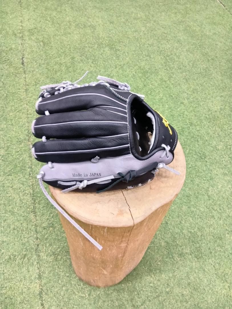 久保田JAPAN（スラッガー）硬式野球グローブ 黒/グレー 逆輸入