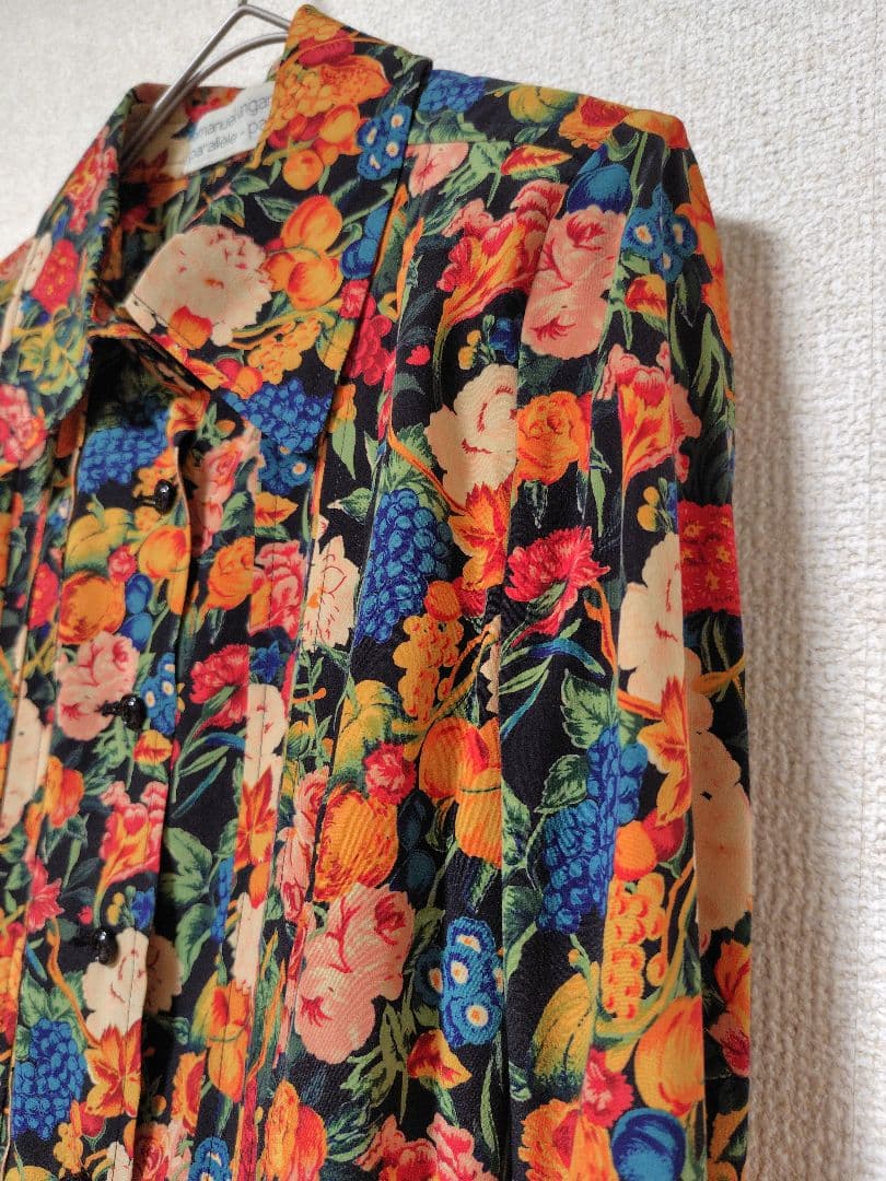 プレタポルテEmanuelUngaroクラシックレトロ長袖セットアップ