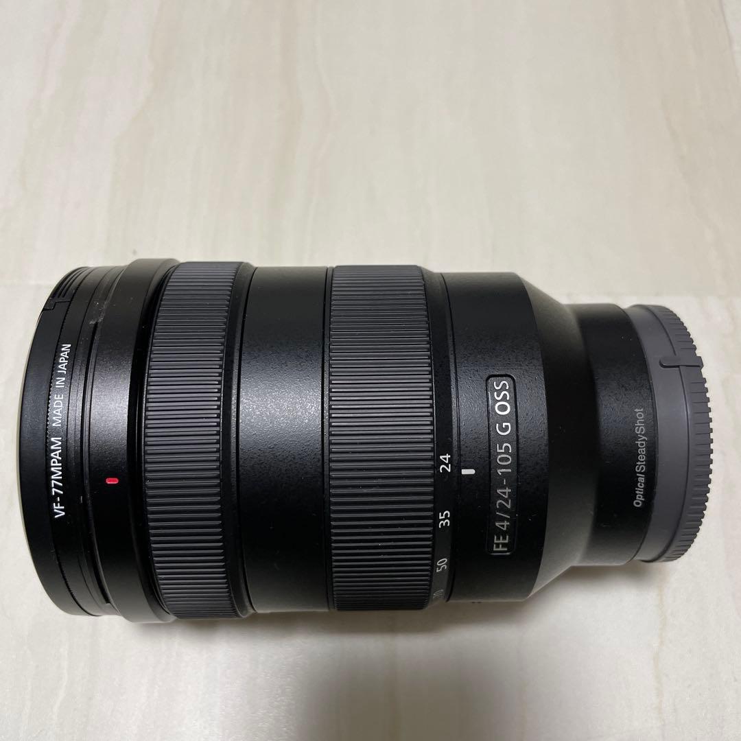 Sony FE 24-105mm F4 G OSS ZEISSプロテクター付き