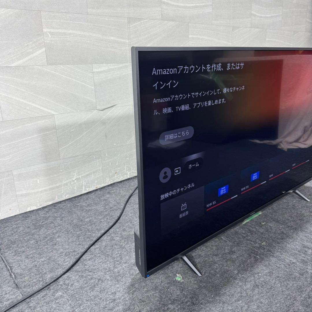 フナイ 55インチ 4K対応 液晶テレビ 高画質 TV 2022年 d5078