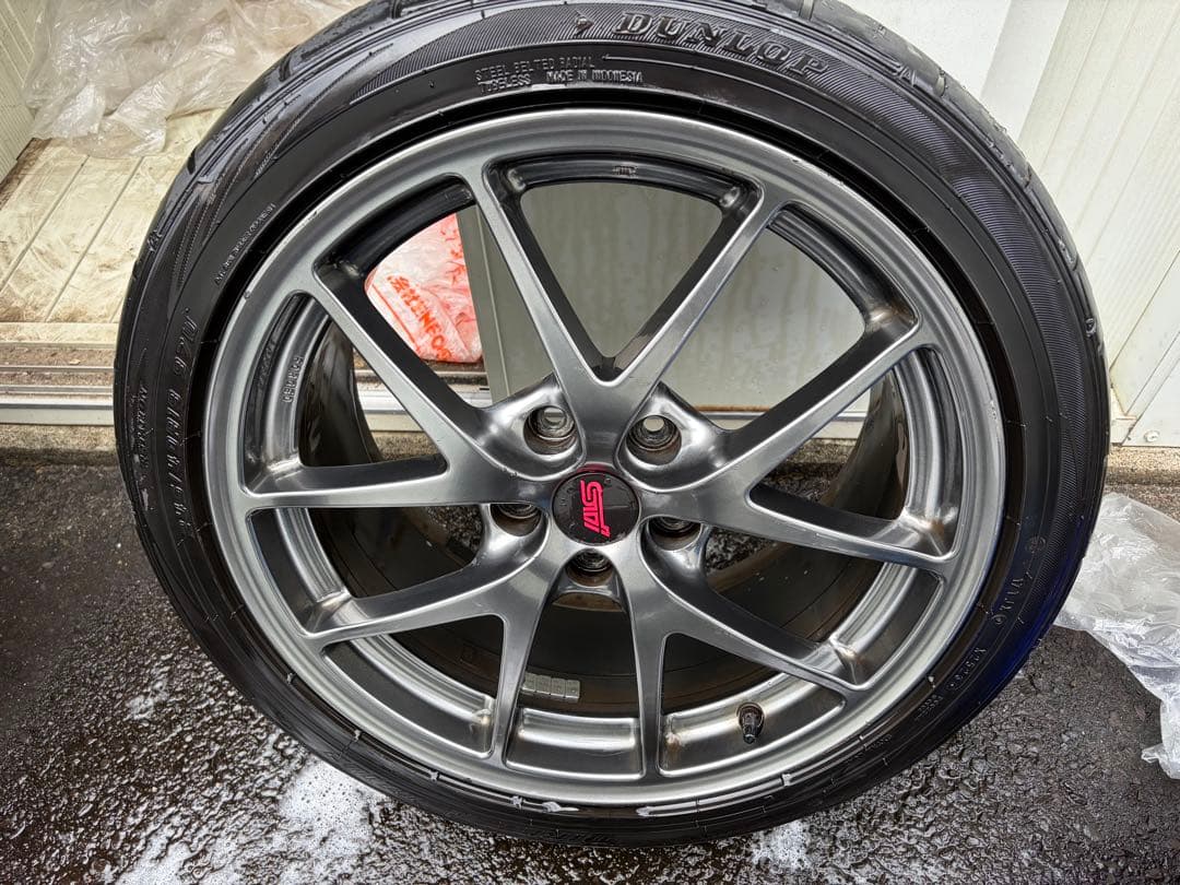 WRX S4/STI用BBS製スバル純正OPホイール(4本セット)