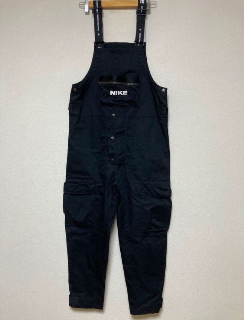 【超激レア】NIKE オーバーオール サイズXL ナイキ サロペット 黒