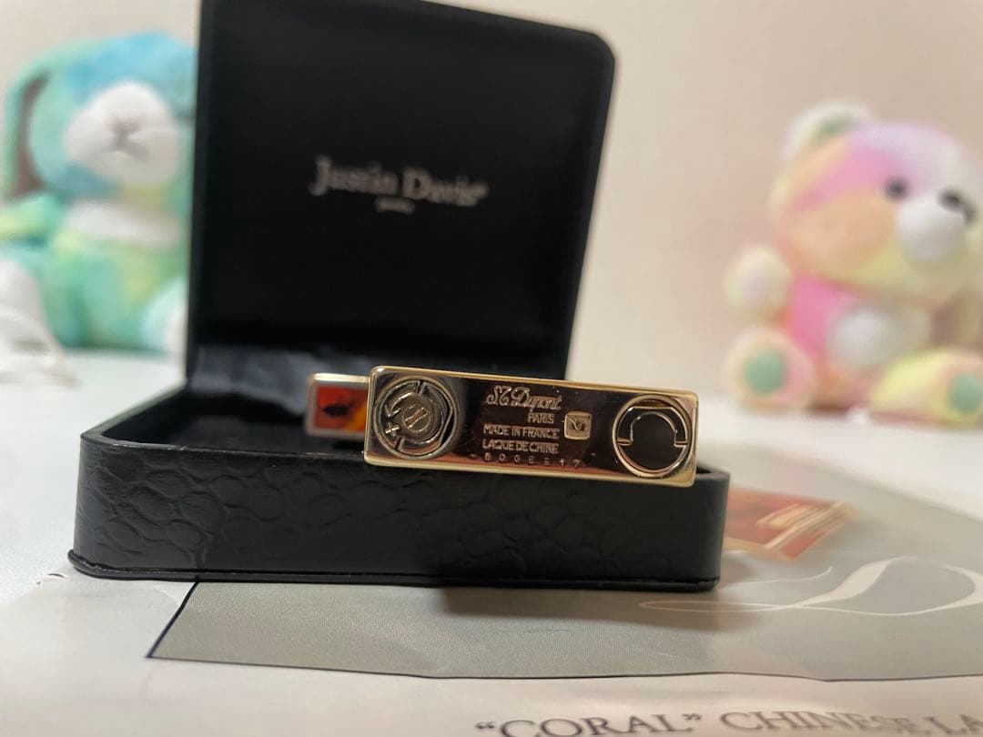 デュポンライター　ガスライター　超レアモデル、純正漆　高額モデル　美品　本物