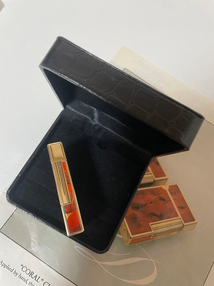 デュポンライター　ガスライター　超レアモデル、純正漆　高額モデル　美品　本物