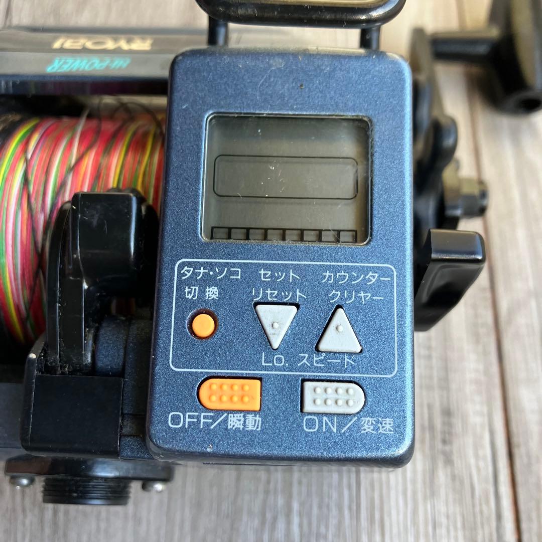 3F 【希少】RYOBI リョービ AD電動60 HI-POWER 電動リール