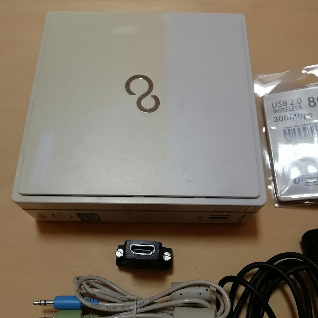 win11 省電力ミニパソコン esprimo b532 新品SSD メモリ8G