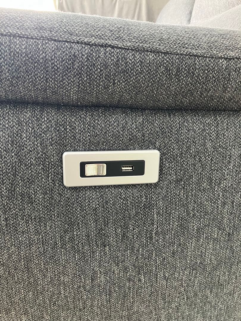 【残り1日の出品　随時値下げ実施中】電動リクライニングソファ2人掛け