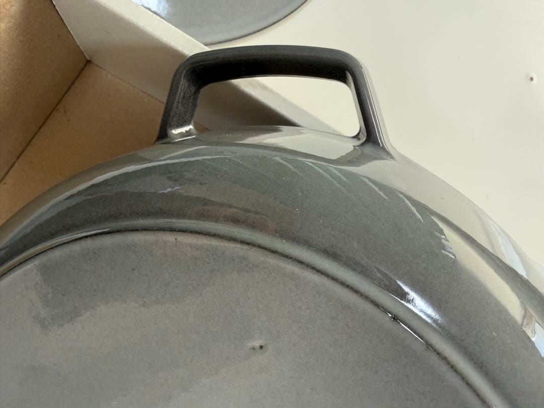 業務用正規　新品　STAUB ストウブ　ブレイザー・ソテーパン　28cm グレー