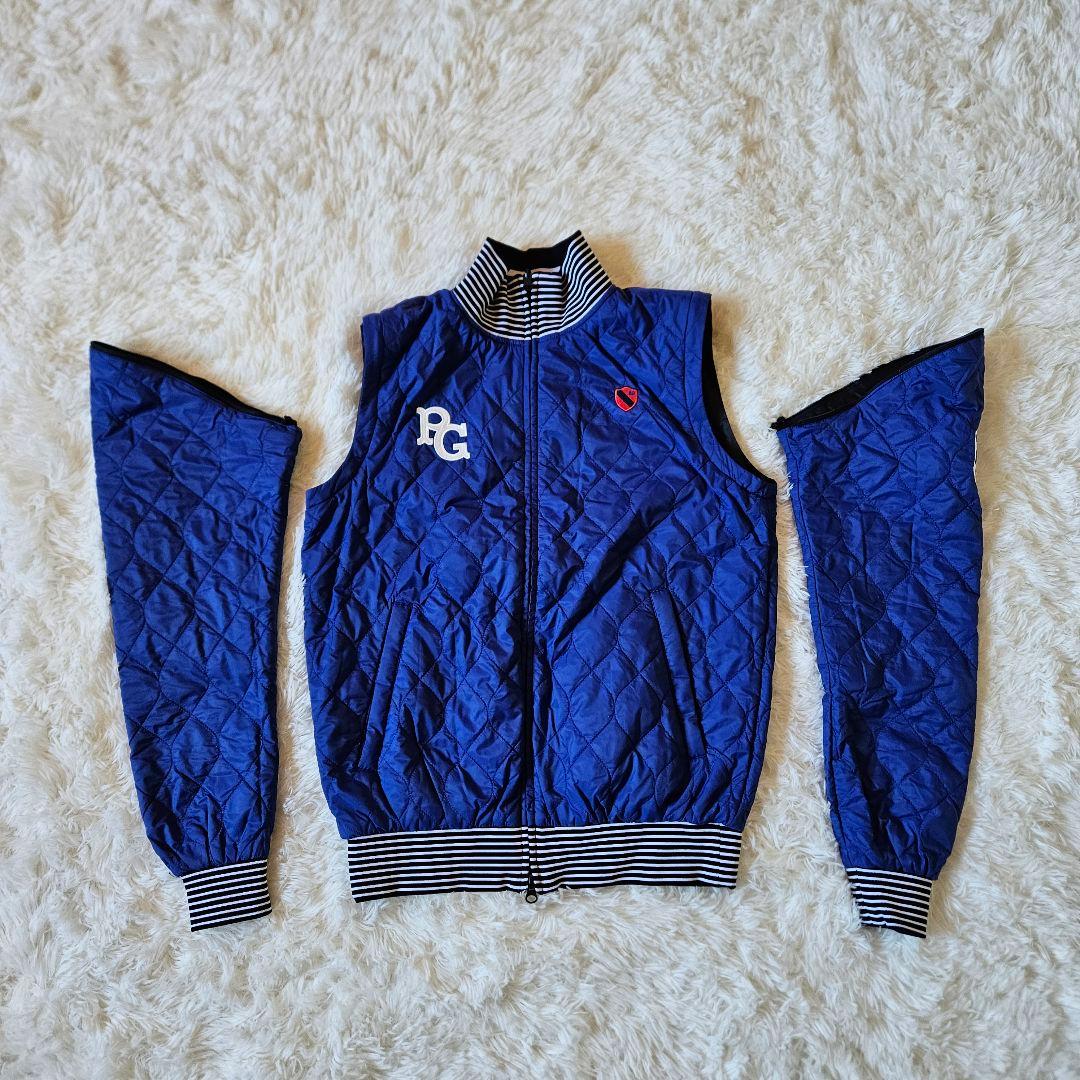 【PEARLY GATES】4way 袖着脱 キルティングジャケット サイズ1