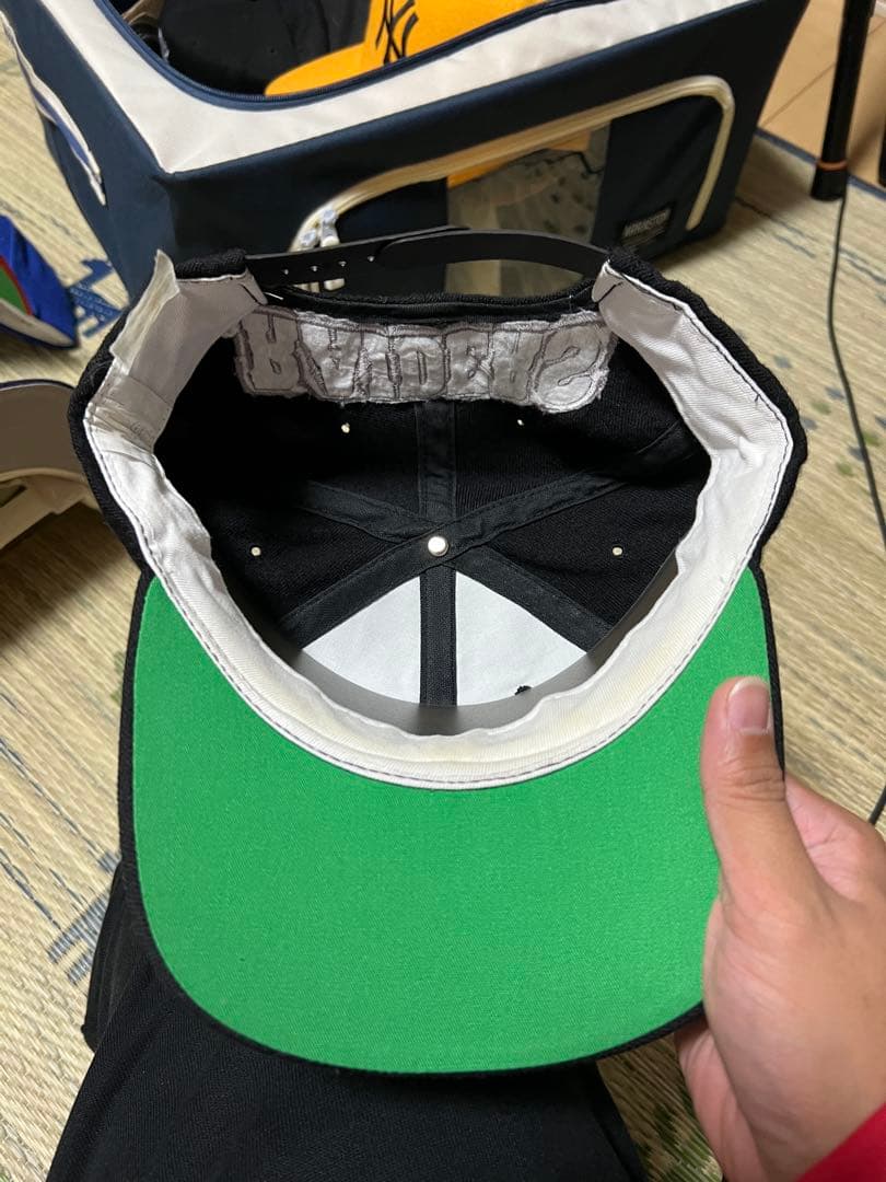 RAIDERS ブラックキャップ スナップバック 90s