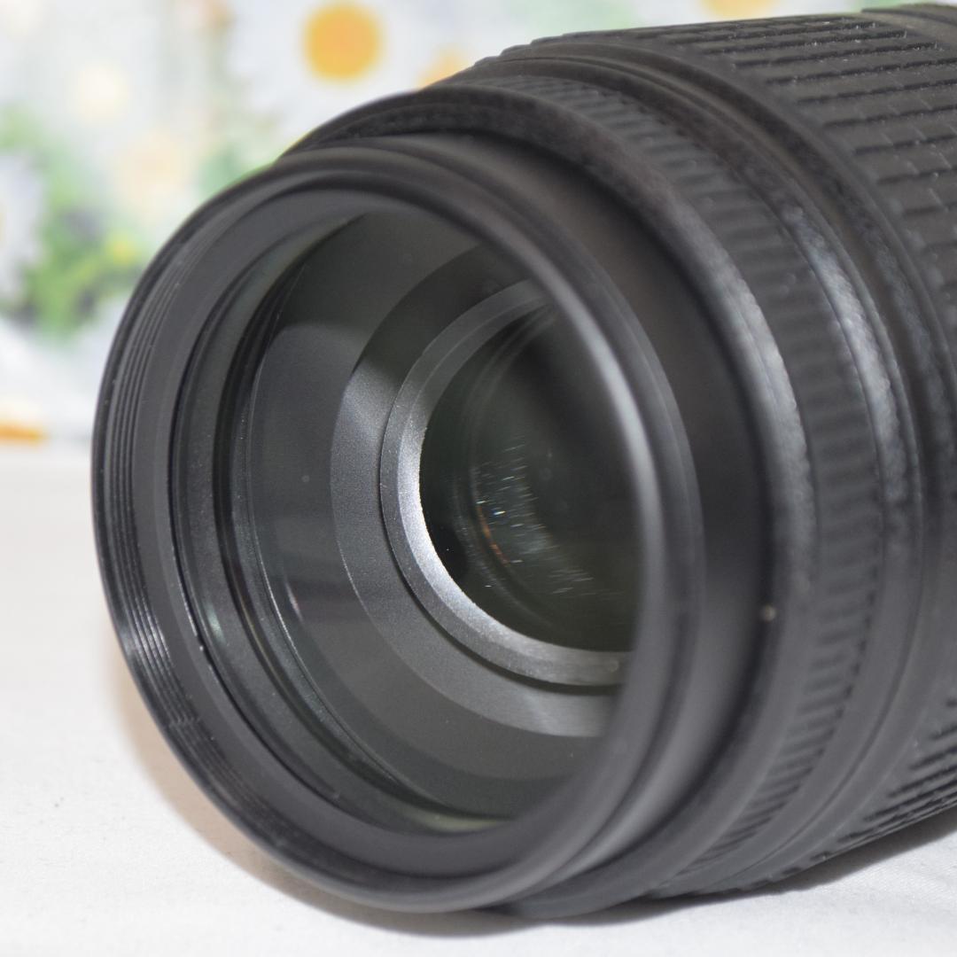 美品❤ニコン Nikon 55-300㎜❤超望遠レンズ❤手振れ補正付き❤