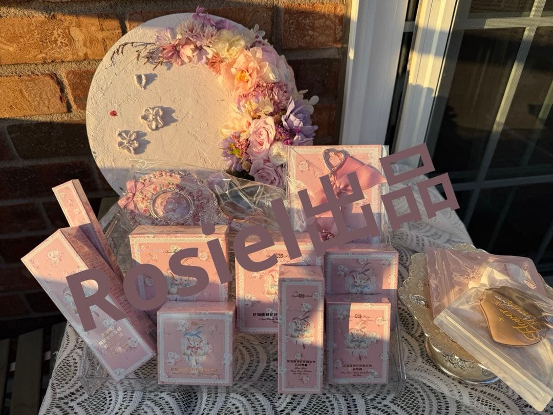 フラワーノーズ　即日発送　バニーガーデンテイルズ　選択可能　セット　ピンク