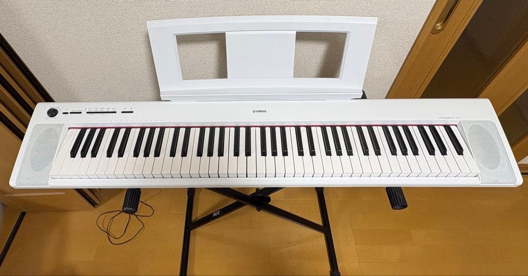 YAMAHA piaggero NP-32 ホワイト 76鍵盤