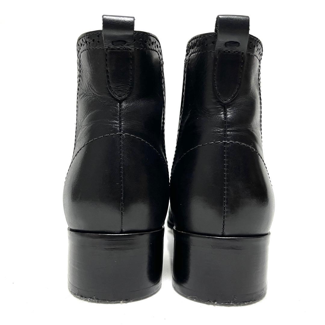 ★MARGARET HOWELL idea★サイドゴアブーツ★24.5★ブラック