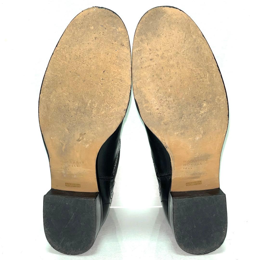 ★MARGARET HOWELL idea★サイドゴアブーツ★24.5★ブラック