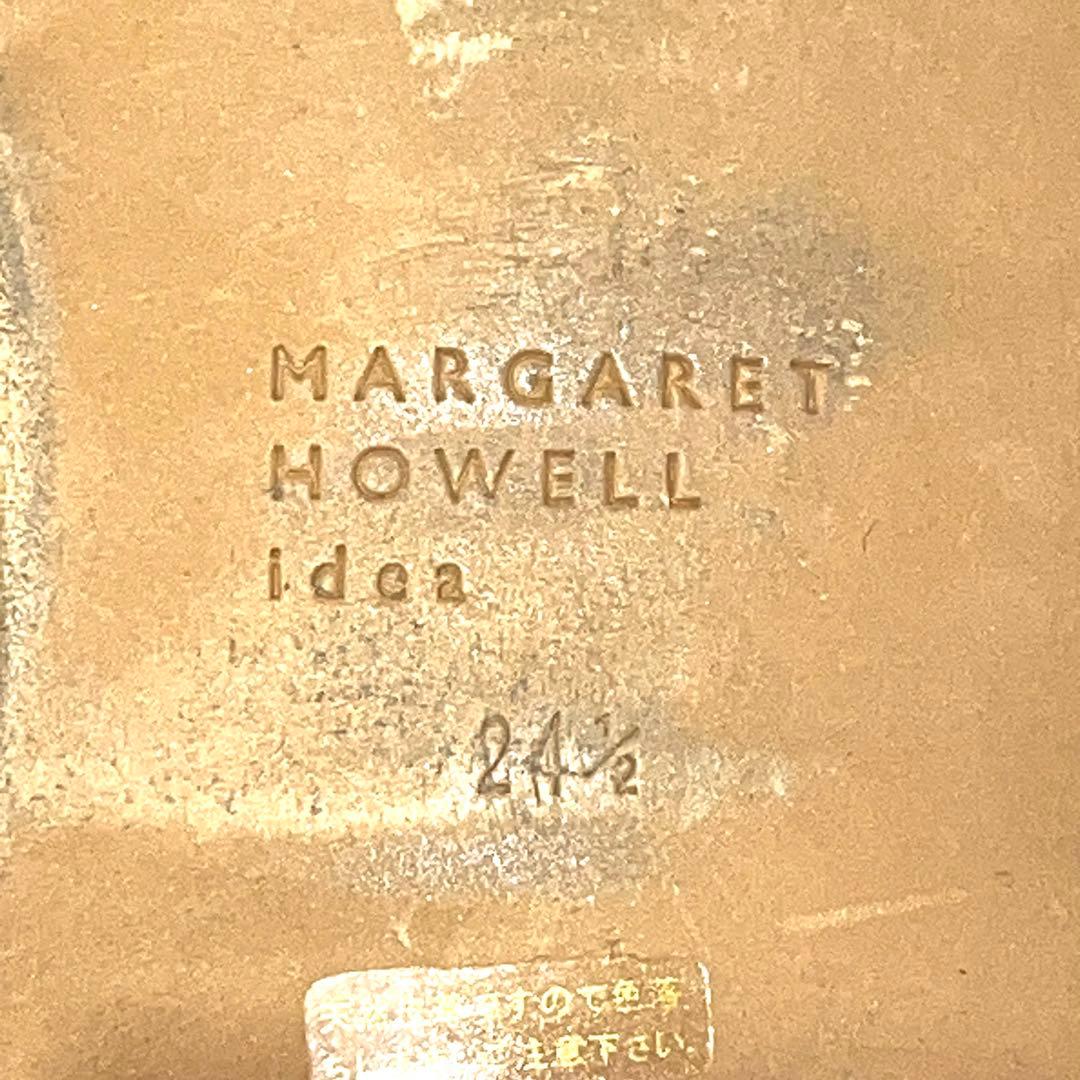 ★MARGARET HOWELL idea★サイドゴアブーツ★24.5★ブラック