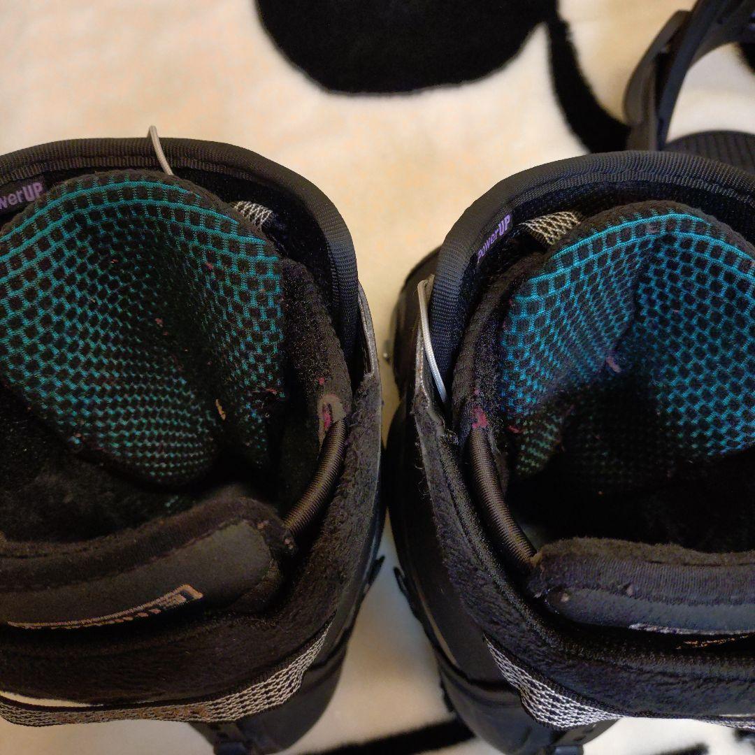 スノボ3点セット　板　ブーツ　バインディング　ステップオン　バートン