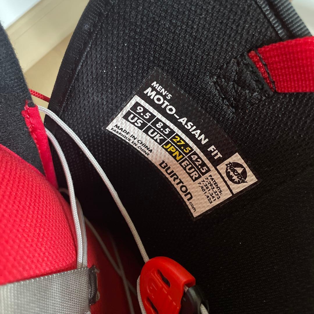 バートン　ブーツスノーボードブーツ ブラック/レッド