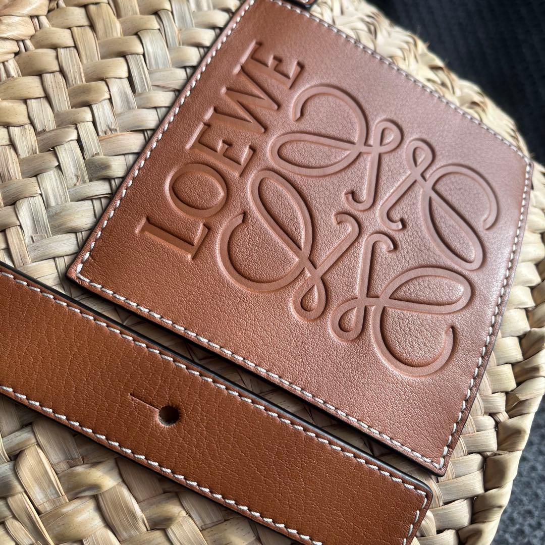 【あっかーね】 ロエベ LOEWE カゴバッグ スモール ナチュラル