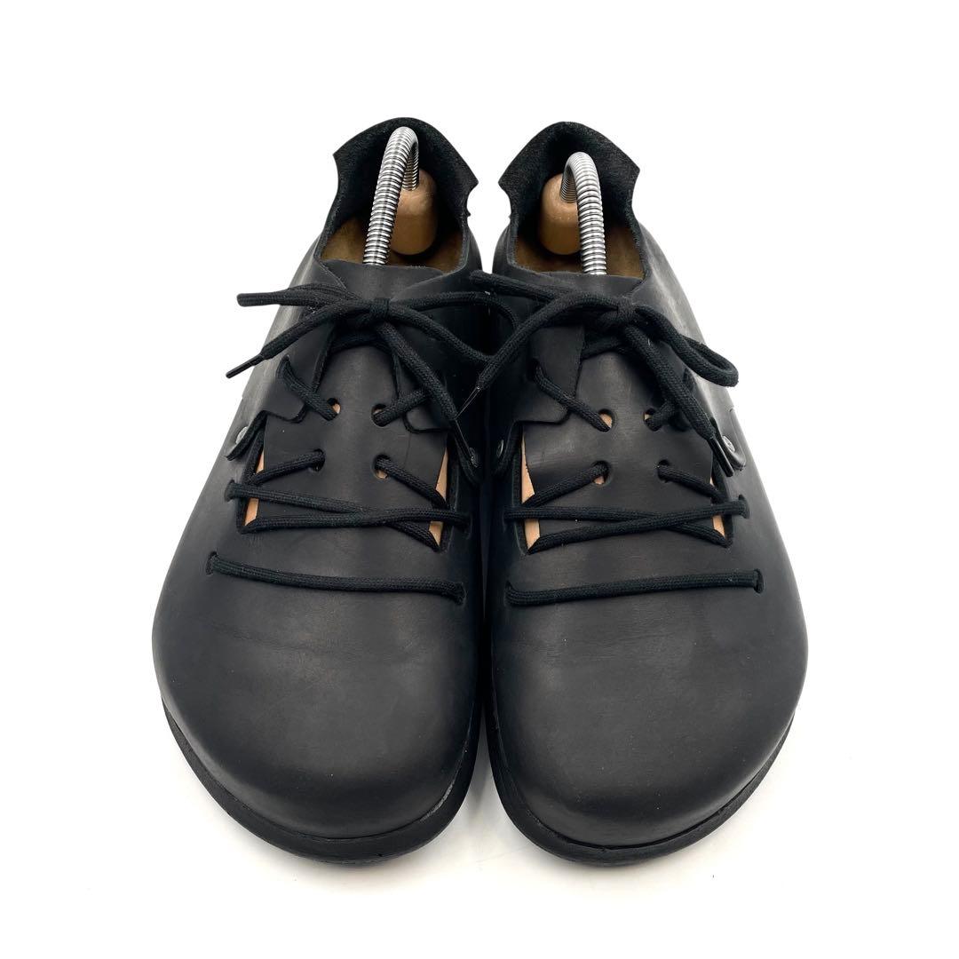 《未使用級》ビルケンシュトック モンタナ 本革 レザー ブラック 黒系 41