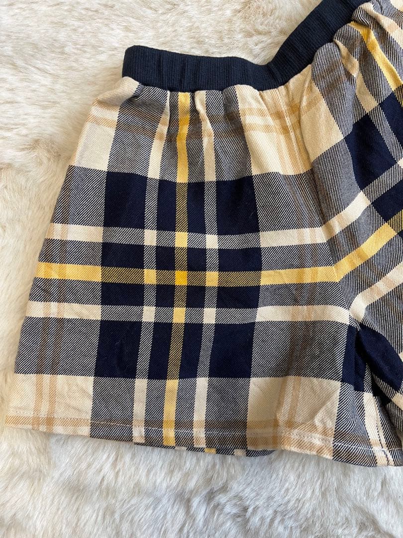 現行品　ファミリア　キュロット　パンツ90cm