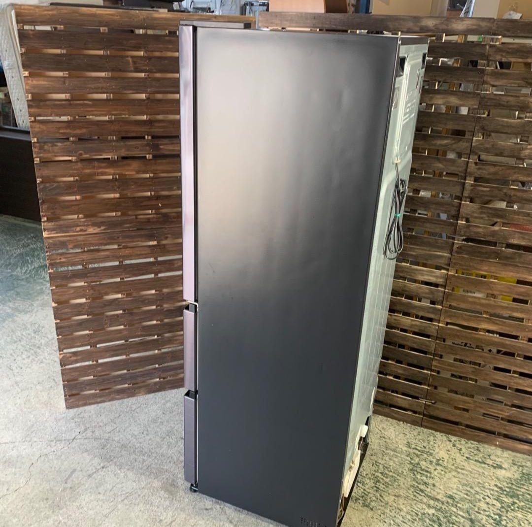 G061\" HITACHI 3ドア 375L 冷蔵庫 R-V38KV (K)