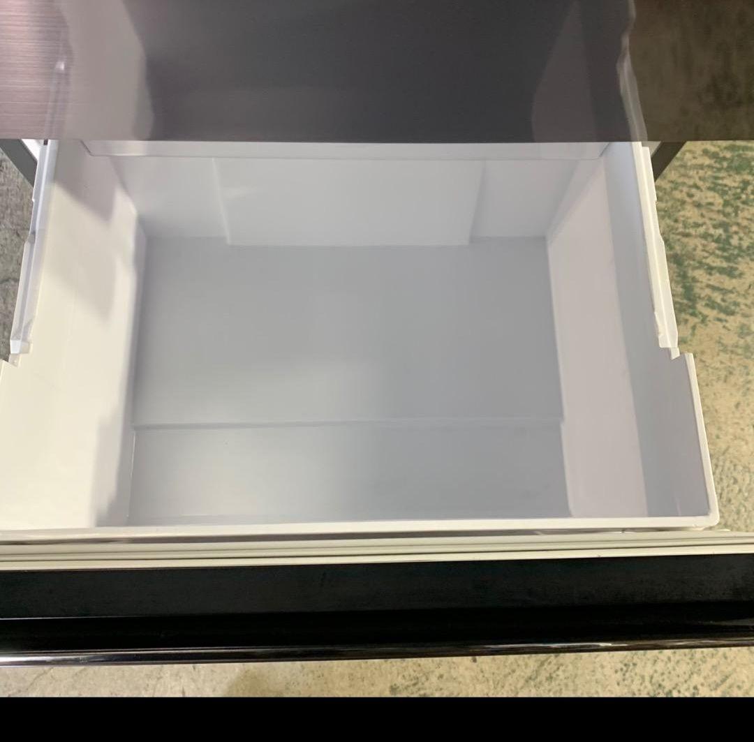 G061\" HITACHI 3ドア 375L 冷蔵庫 R-V38KV (K)