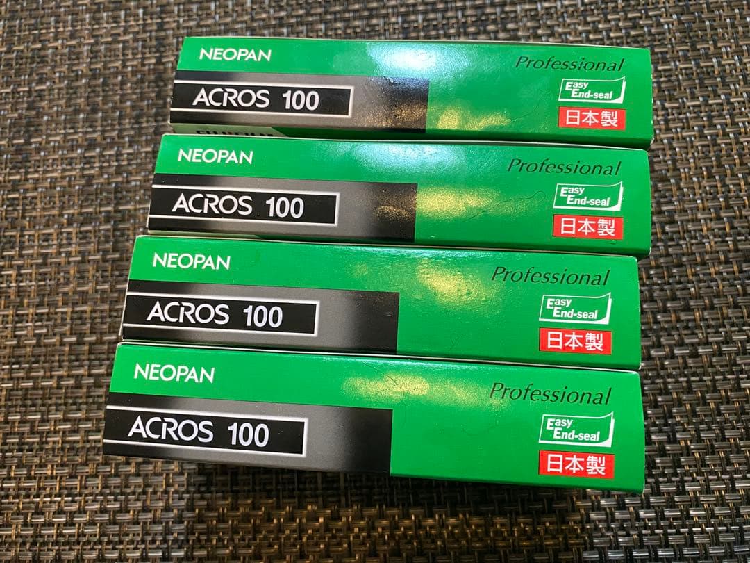 ブローニー フジ ネオパンアクロス100 期限切れ 20本