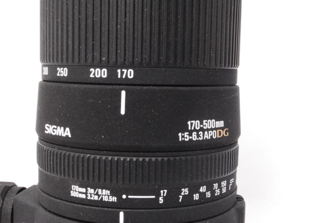美品❤️SIGMA 170-500mm APO DG fourCanon❤️MFのみ