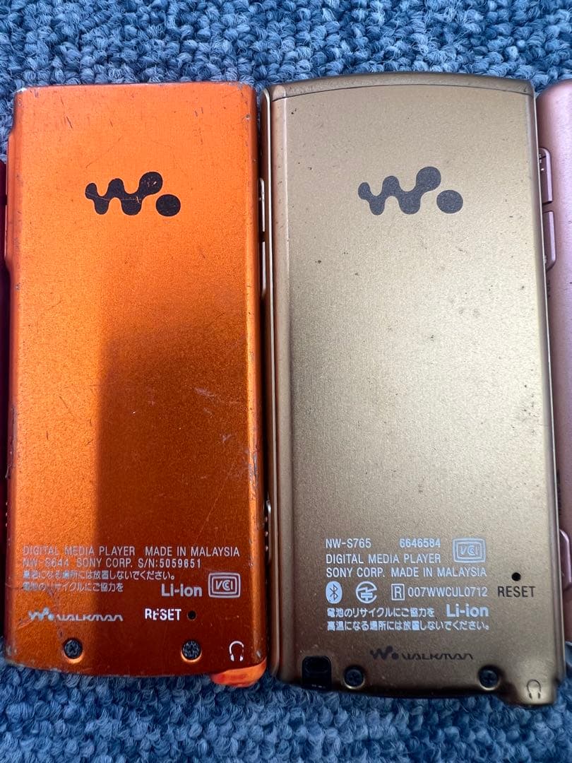 ジャンク品　iPod nano iPod ソニー ウォークマン15点まとめ売り