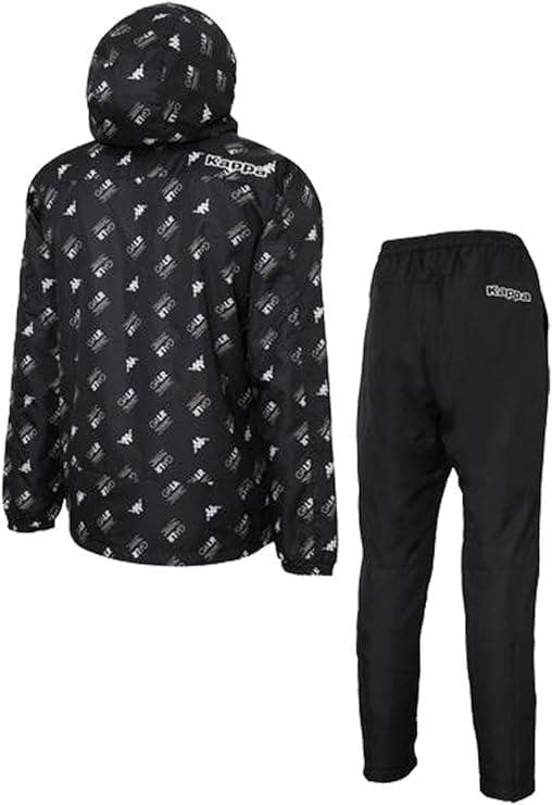 Kappa ウインドジャケット パンツ 上下セット ブラック S